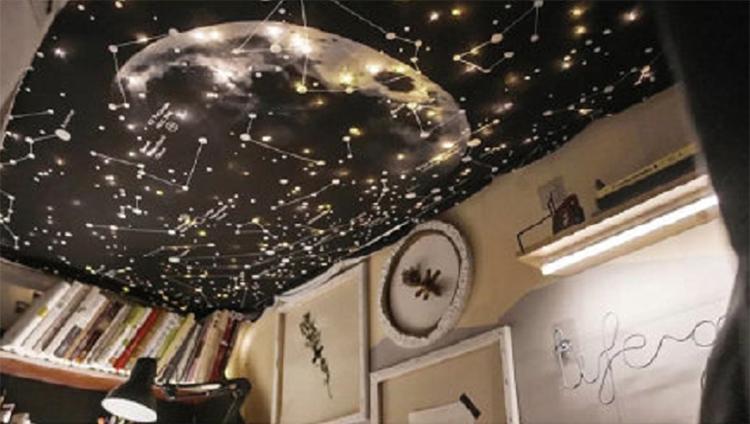 寝室里的电影配色，这设计堪称教科书，住这样的寝室再也不想家了