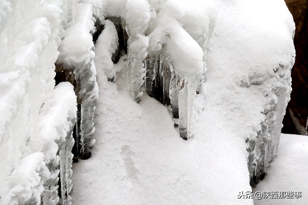 西安冰瀑十大免费景点,西安流峪大峡谷