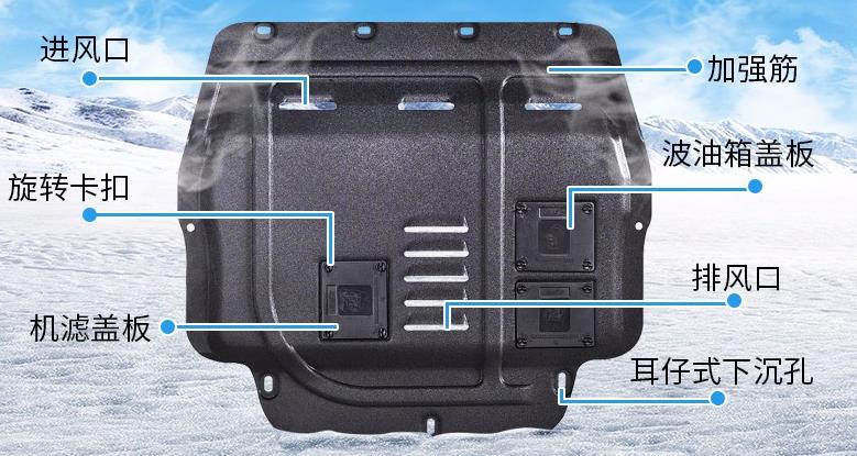 发动机护板防止托底,发动机铁护板有没有必要装