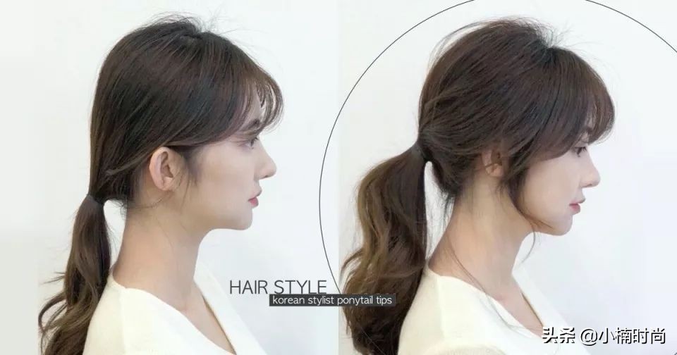 发型师教你发型小技巧,发型师教你低马尾