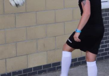 停球高空球,地滚球低平球高空球