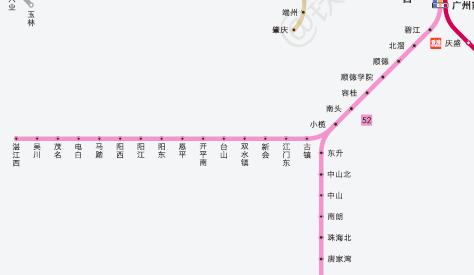 中国高铁游,深湛高铁湛江国际机场站