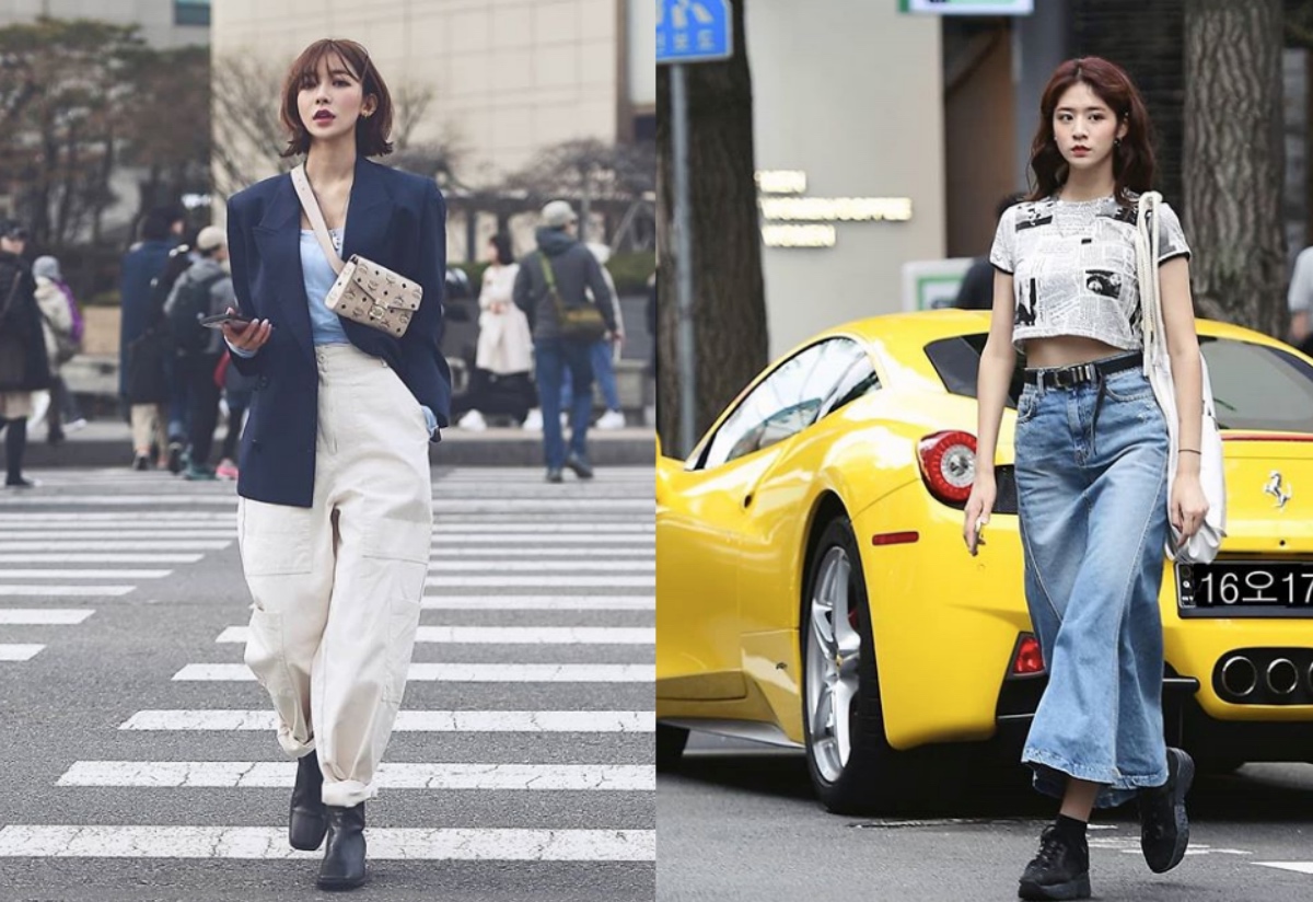 时尚潮流跟着韩国小姐姐学穿搭,穿搭韩国小姐姐日常穿搭look