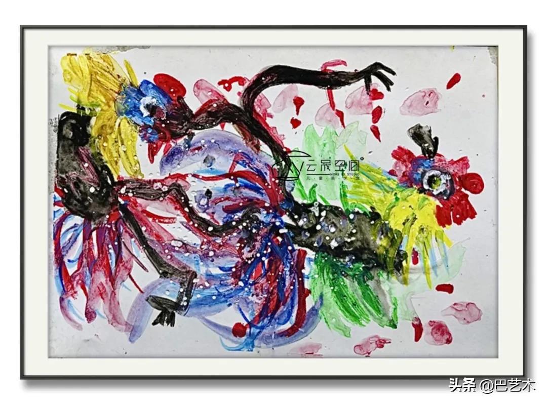 5-6岁儿童绘画色彩课,儿童色彩画教学