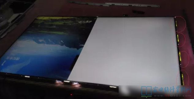 创维液晶屏竖线维修方法,创维55e5液晶灰屏故障原因