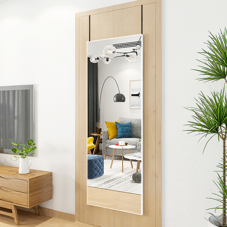 门后穿衣镜装墙上方法,门后面空间怎么装饰