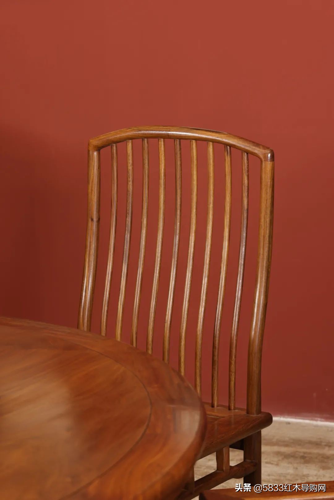 矮式四方中式高档红木餐桌,雕花圆形组合中式红木餐桌