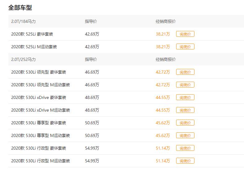 宝马5系油电混合值不值得购买,宝马5系哪一款不保值