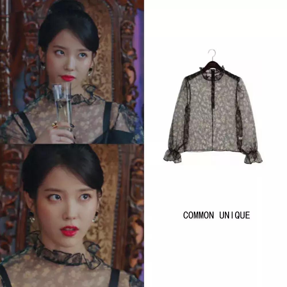 iu贵妇造型,iu纯白西装造型好美