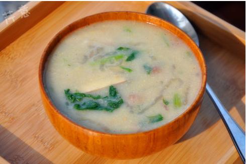 正宗济南甜沫粥的做法,济南名吃五香甜沫