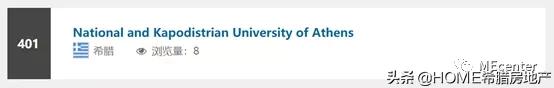 希腊雅典经济与商业大学,希腊大学排名一览表