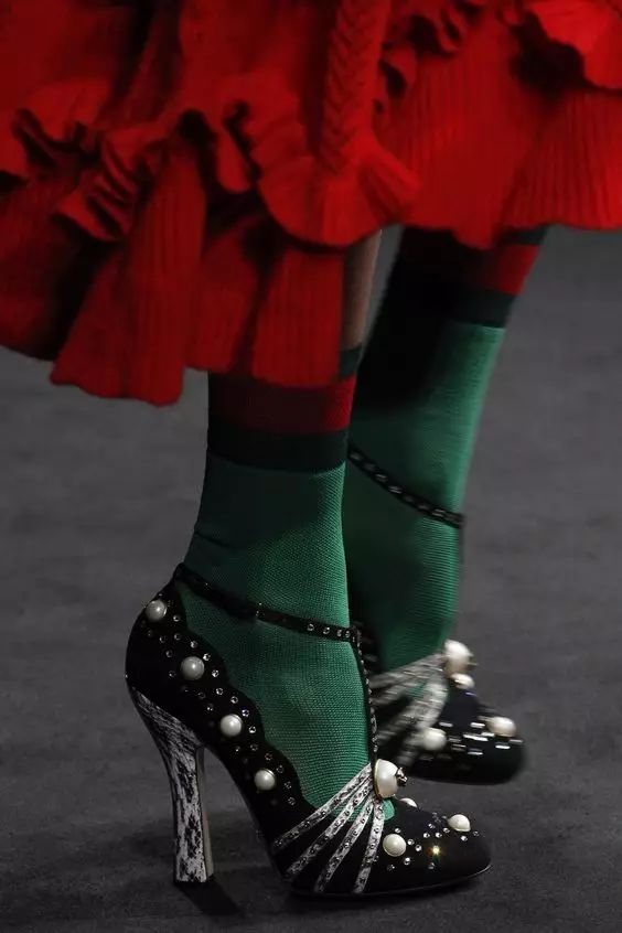 珍珠气质鞋子,小香风珍珠鞋子