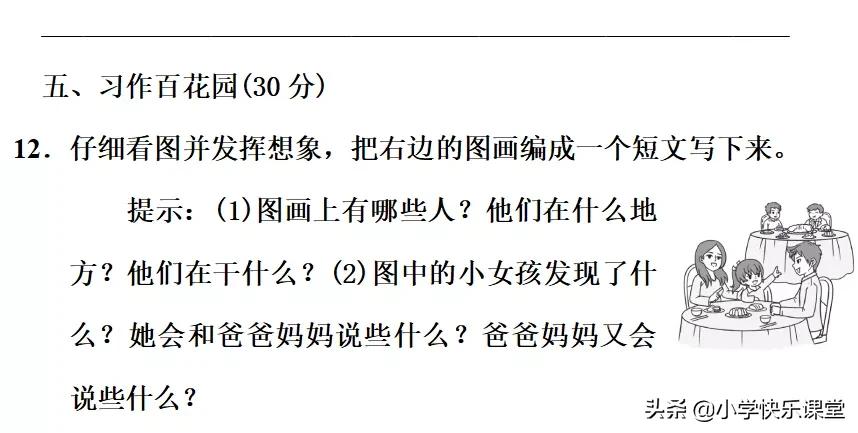 三年级上册5-8单元语文知识点归纳,三年级下册语文第二单元作文300字
