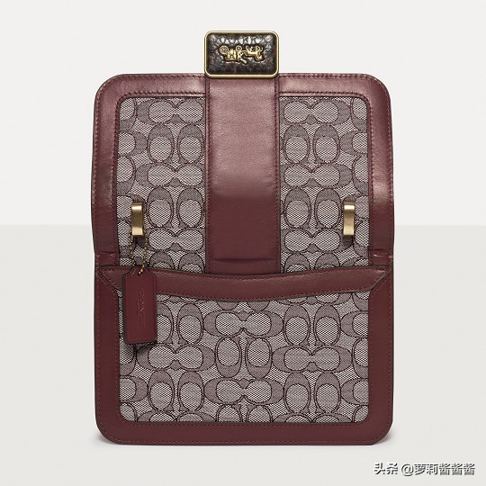 coach提花织物托特包,coach小号提花织物包