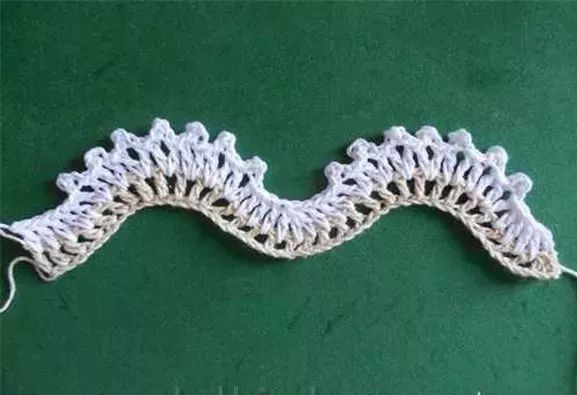 钩针耳环教程图解,钩针编织耳环图解