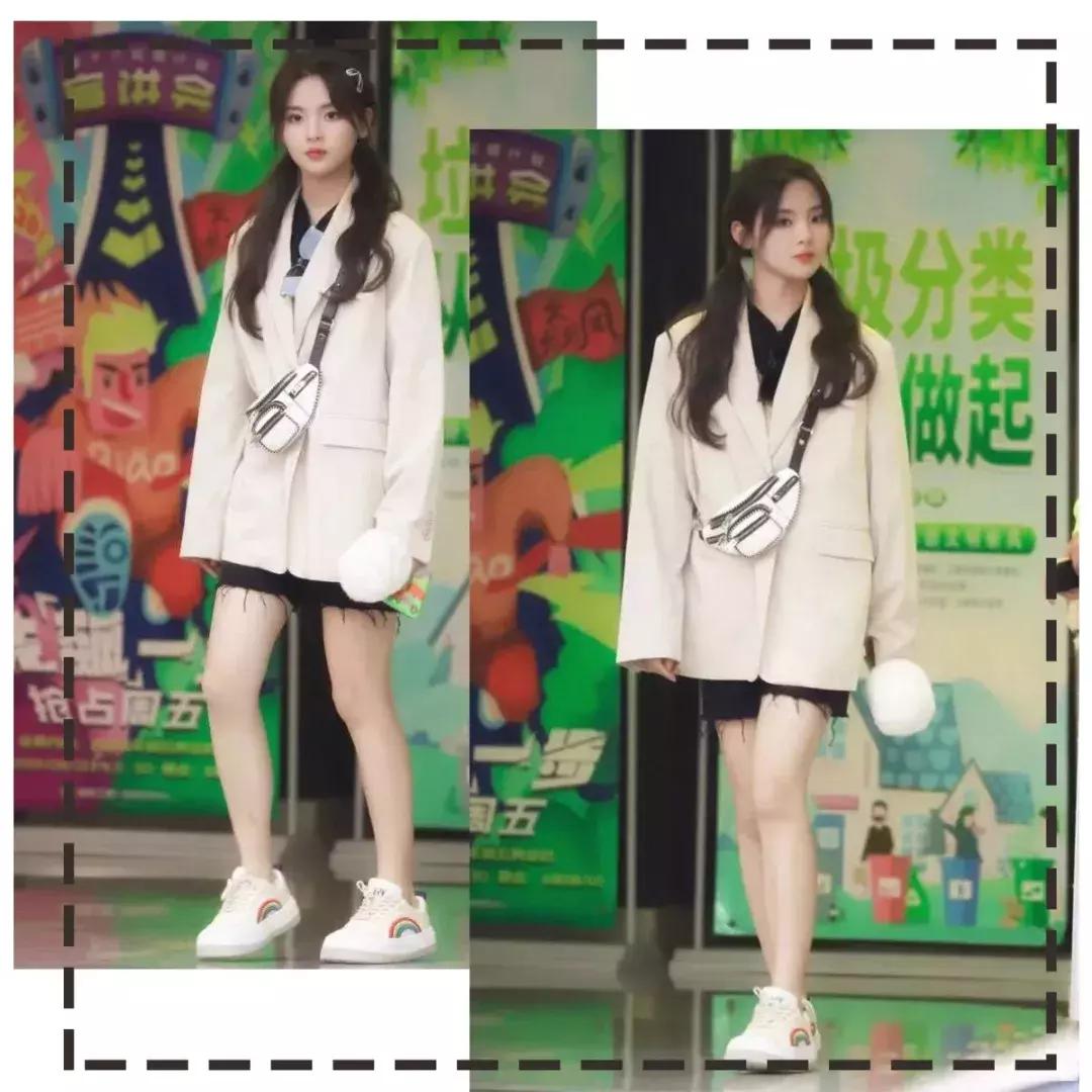 杨超越还卖村花人设？脚下踩着的这双鞋彻底出卖了她