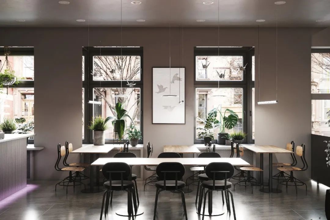 30大餐厅装修,30种餐厅效果图