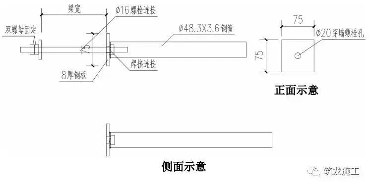 悬挑脚手架搭设安全标准化做法,脚手架搭设规范标准防坠网
