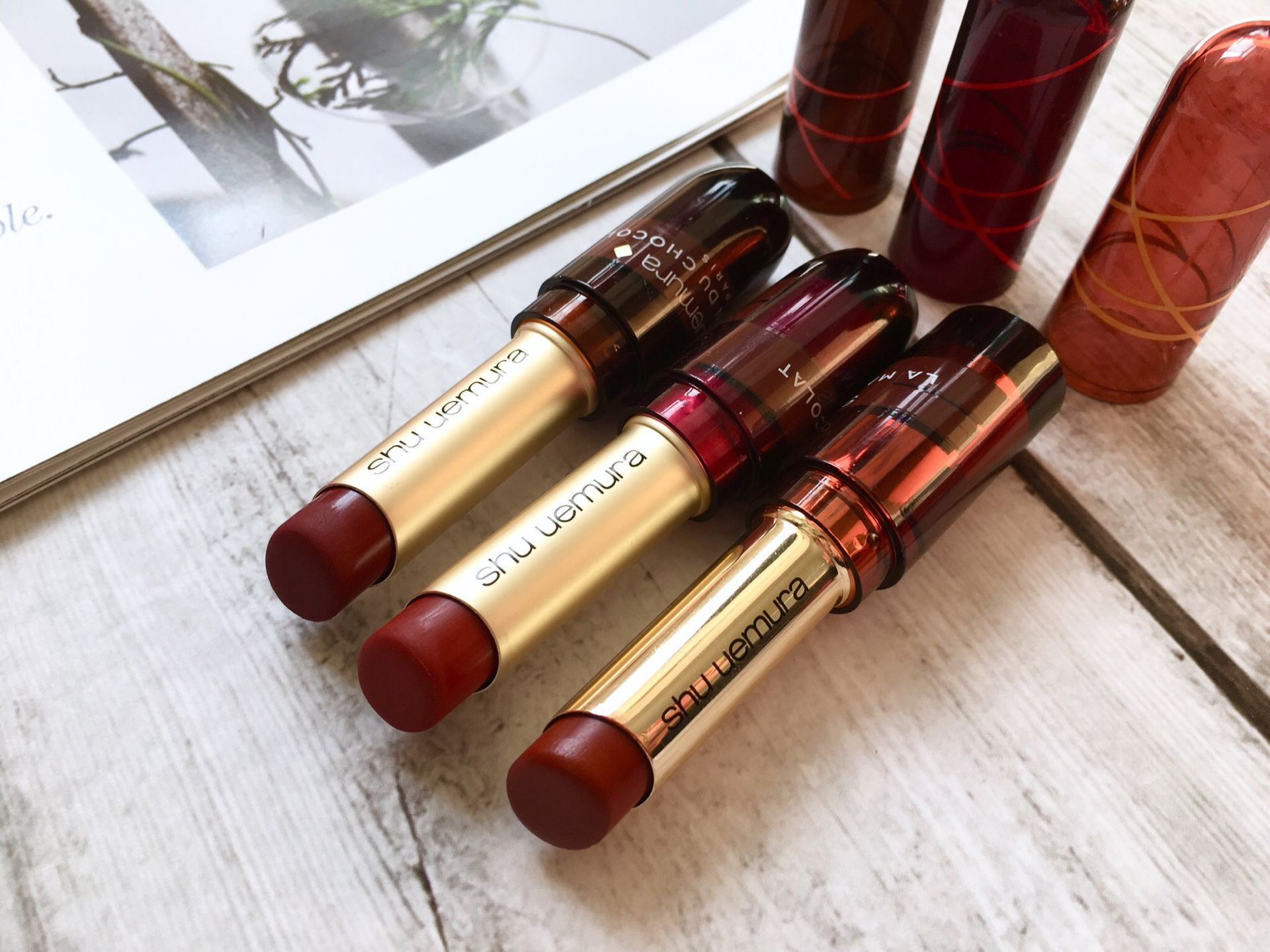 植村秀哪种颜色唇膏适合日常妆,植村秀唇膏哪个色好看