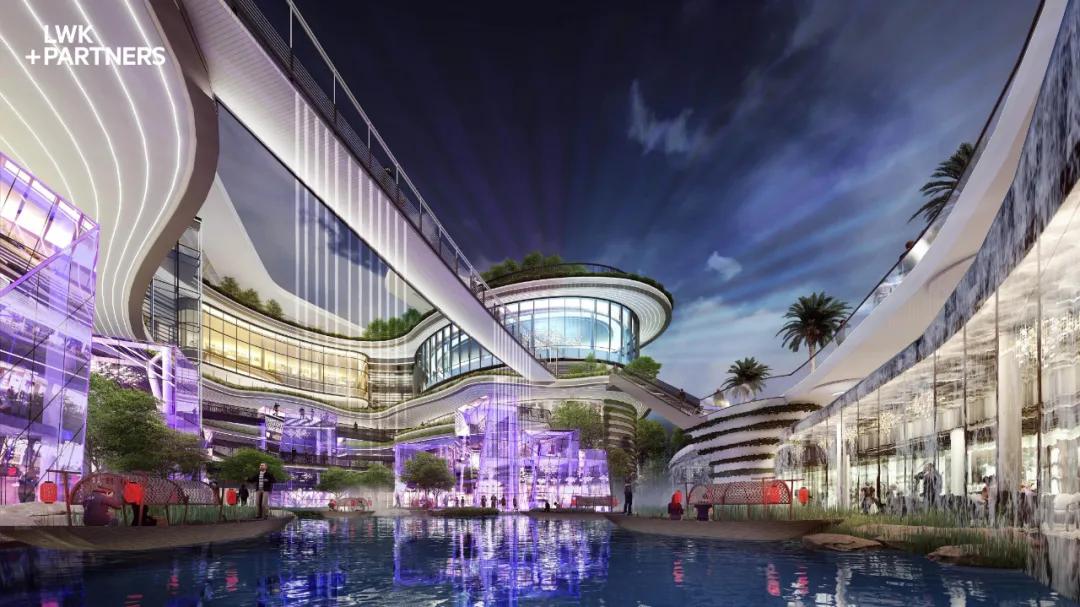 LWK梁黄顾|中山欢乐海岸购物中心及公寓设计方案出炉