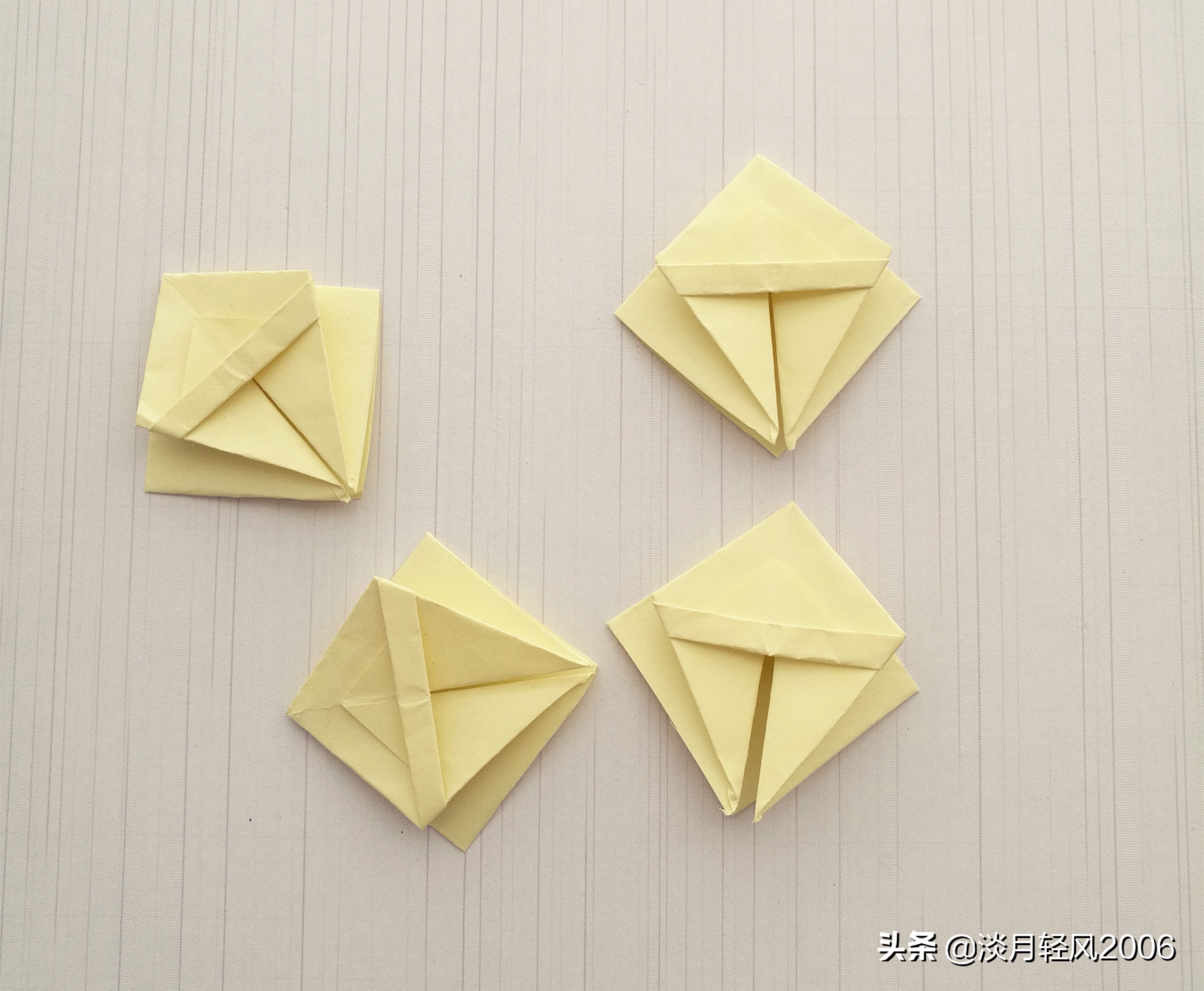 最简单的小花篮折纸,手工折纸小花篮怎么折