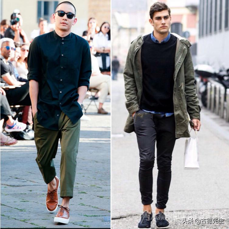 男式个性春季穿搭,男士显白穿搭
