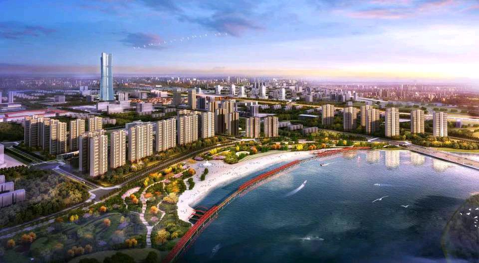 商丘日月湖CBD宋城路,日月湖cbd商务中心区