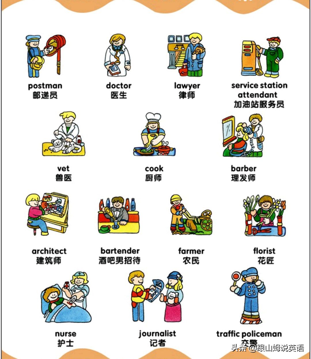 90幅图速记1000个初中英语单词,90幅图轻松记1000个单词