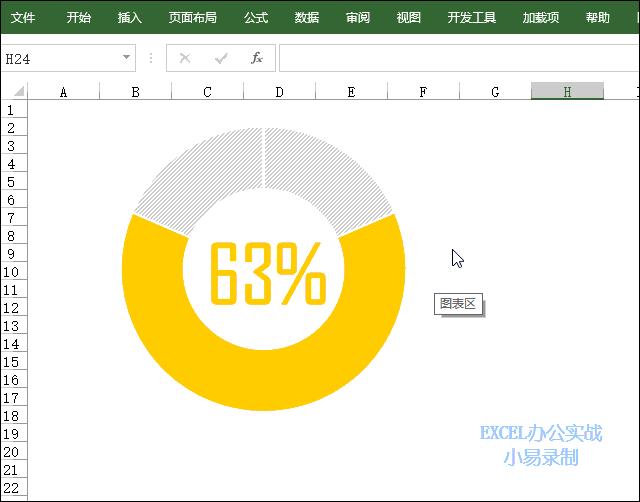 做百分比图技巧,图表怎么加百分比数据趋势图