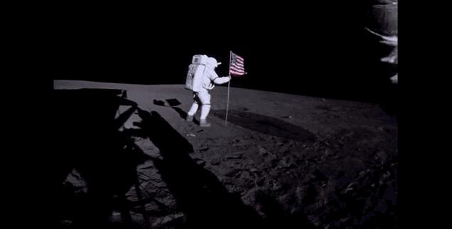 美国阿波罗登月计划登上月球了吗,嫦娥5号揭秘阿波罗登月之谜