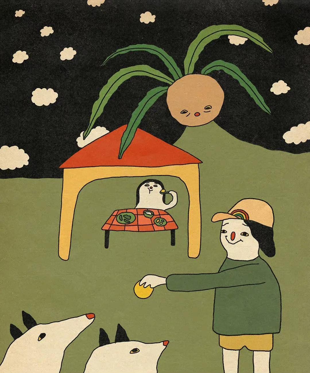 插画师jenna绘画作品,插画师onacia的作品欣赏