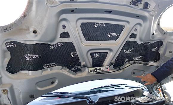 星瑞引擎盖隔音隔热棉,汽车发动机舱隔音隔热棉有什么用