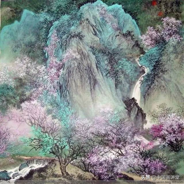 张利国画山水画欣赏,张富君山水画新作品图片