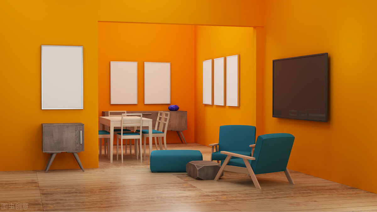 电视背景墙与沙发背景墙怎么搭配,最简单的电视背景墙怎么画