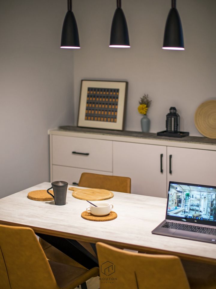 如熙高端定制,140平三室两厅两卫装修意式轻奢风