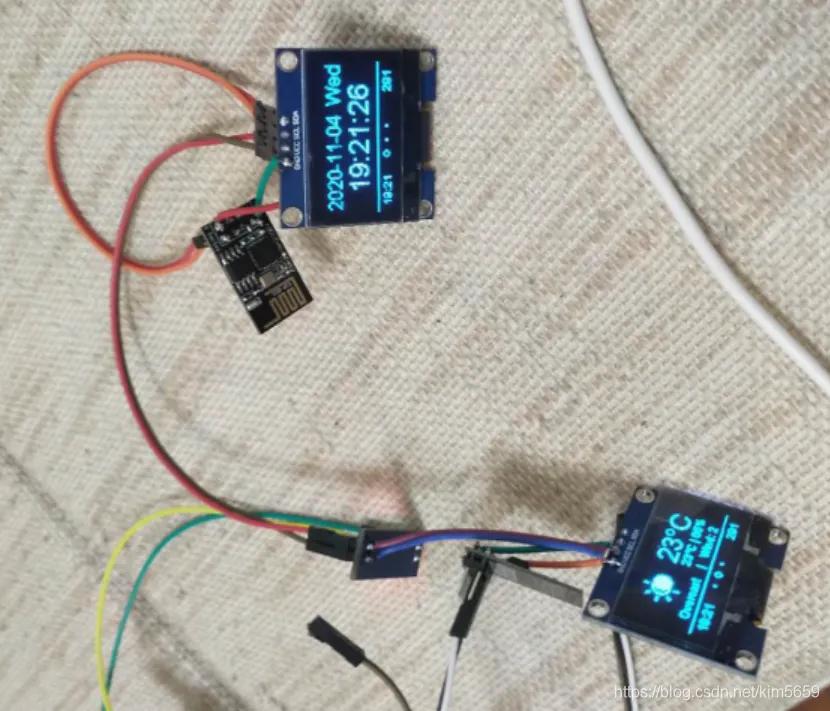 用esp01s获得天气代码,esp01s显示屏