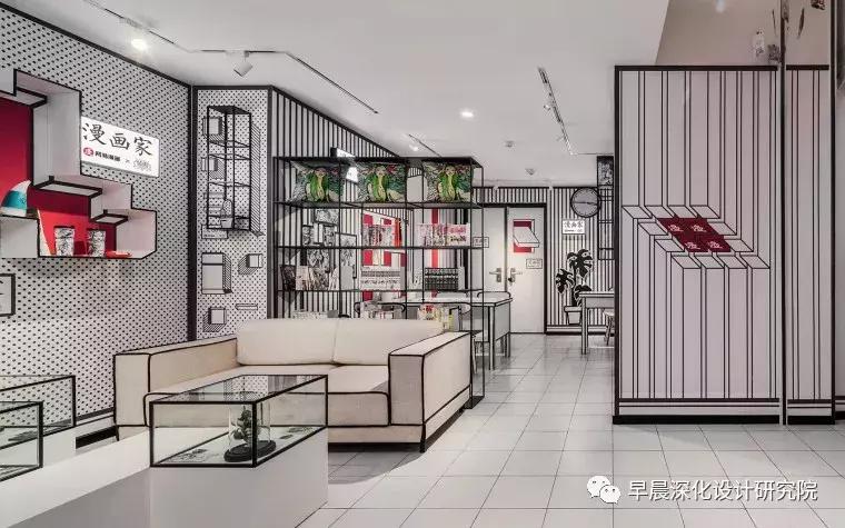 品牌门面店装修工程设计,大型商铺装修设计展示