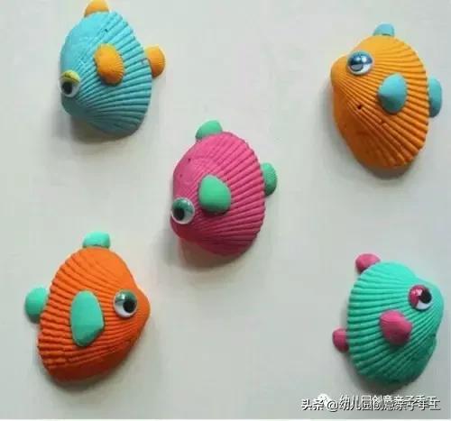 100种贝壳创意手工作品步骤,贝壳艺术创意