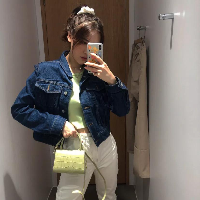 牛油果绿流行,牛油果绿跳色搭配款式