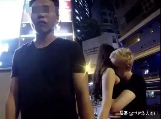 *艳猎**亚洲女孩的洋垃圾被抓了！本国的LOSER，到亚洲就成了贵宾？