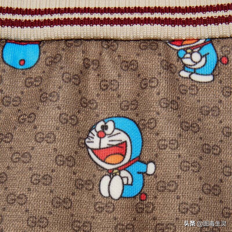 蓝胖子哆啦a梦的图片,哆啦a梦古驰联名蓝胖子