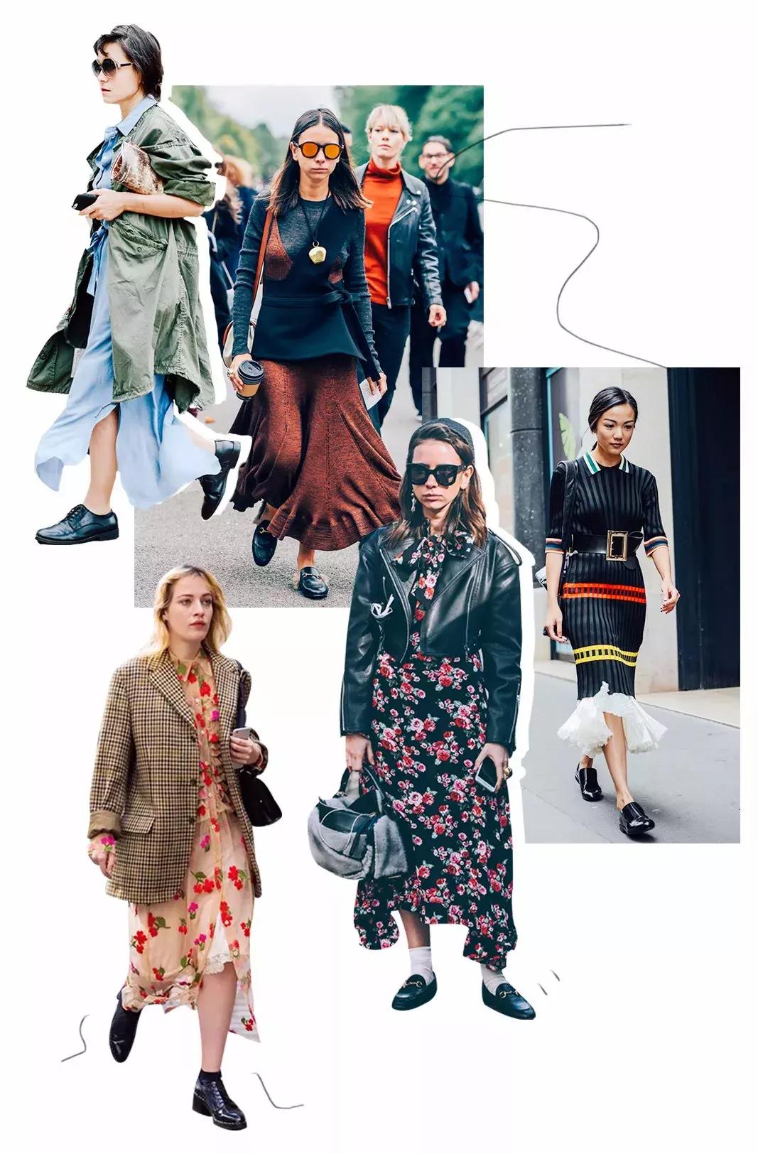 裙子平底鞋,搭黑色平底鞋的裙子怎么搭配