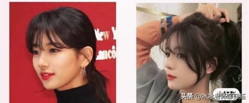 额头窄适合眉上刘海还是八字刘海,额头大的弄哪种刘海好看