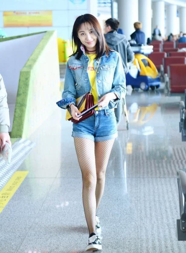 李菲儿短裤穿搭,李菲儿穿短裤好看吗