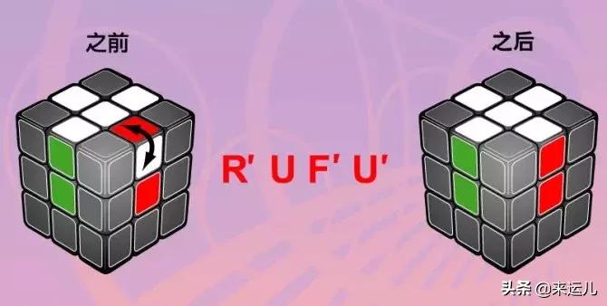 只要四步就能还原的三阶魔方,如何快速把魔方还原6面