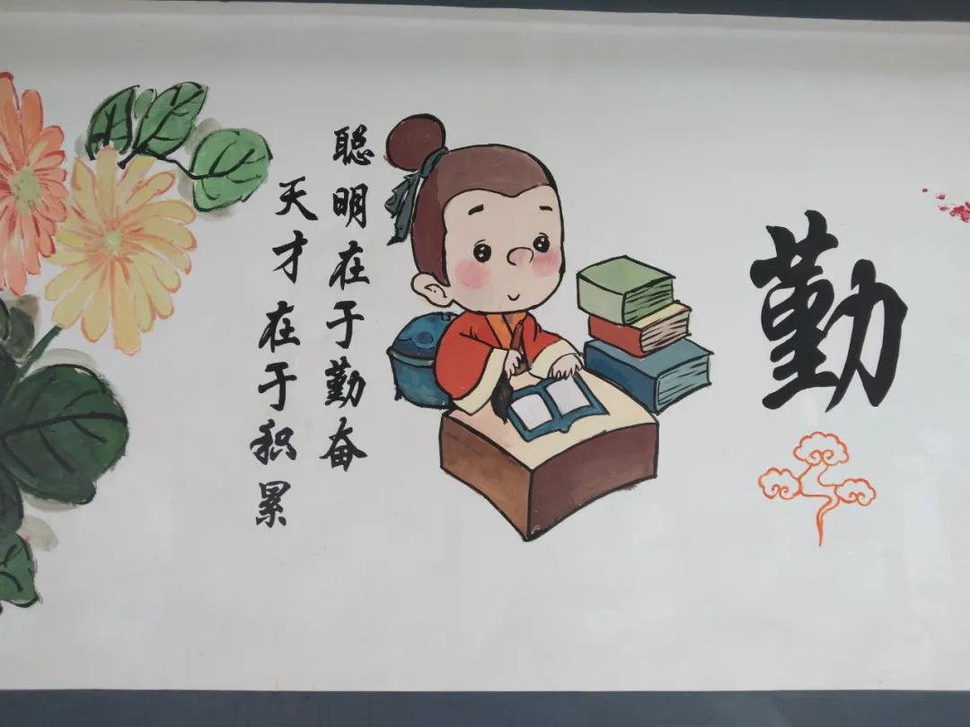 郸城手工墙画,郸城墙体绘画师