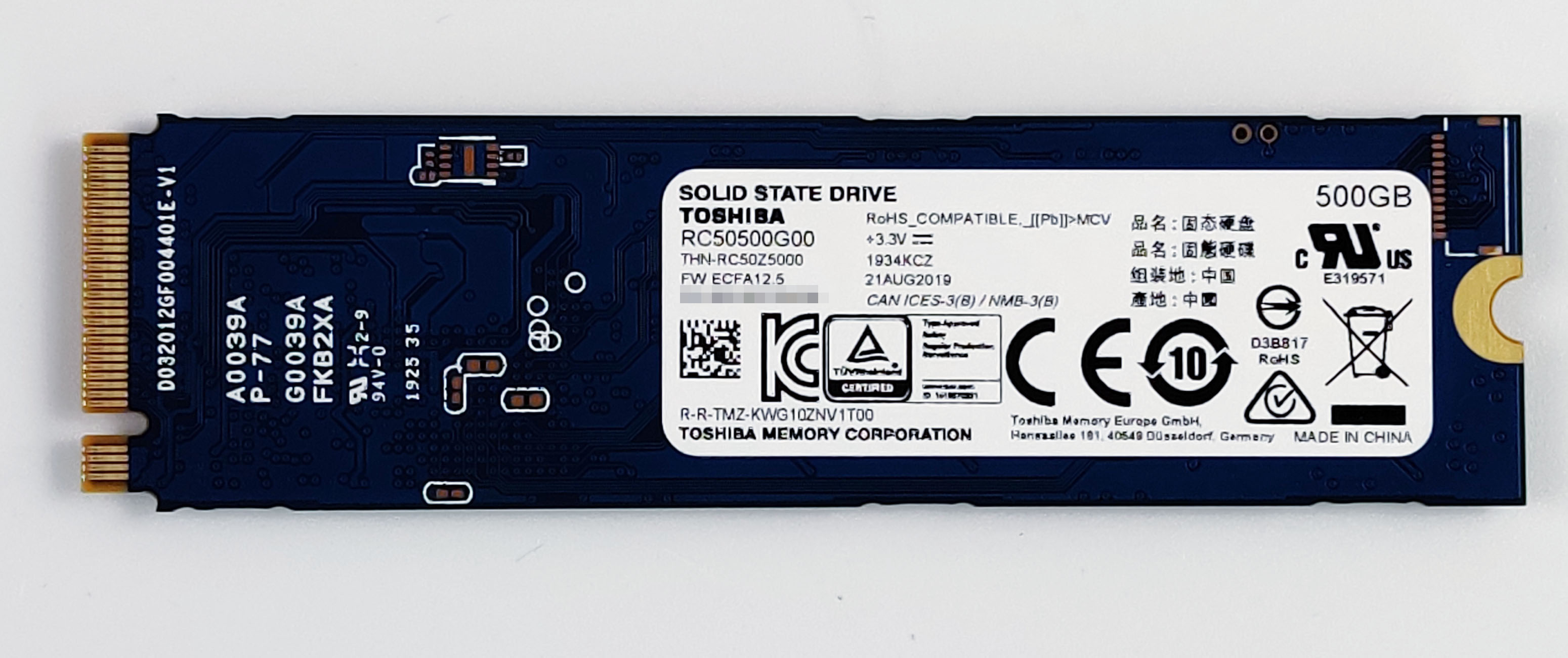 东芝nvmerc500固态硬盘,东芝rc500固态论坛