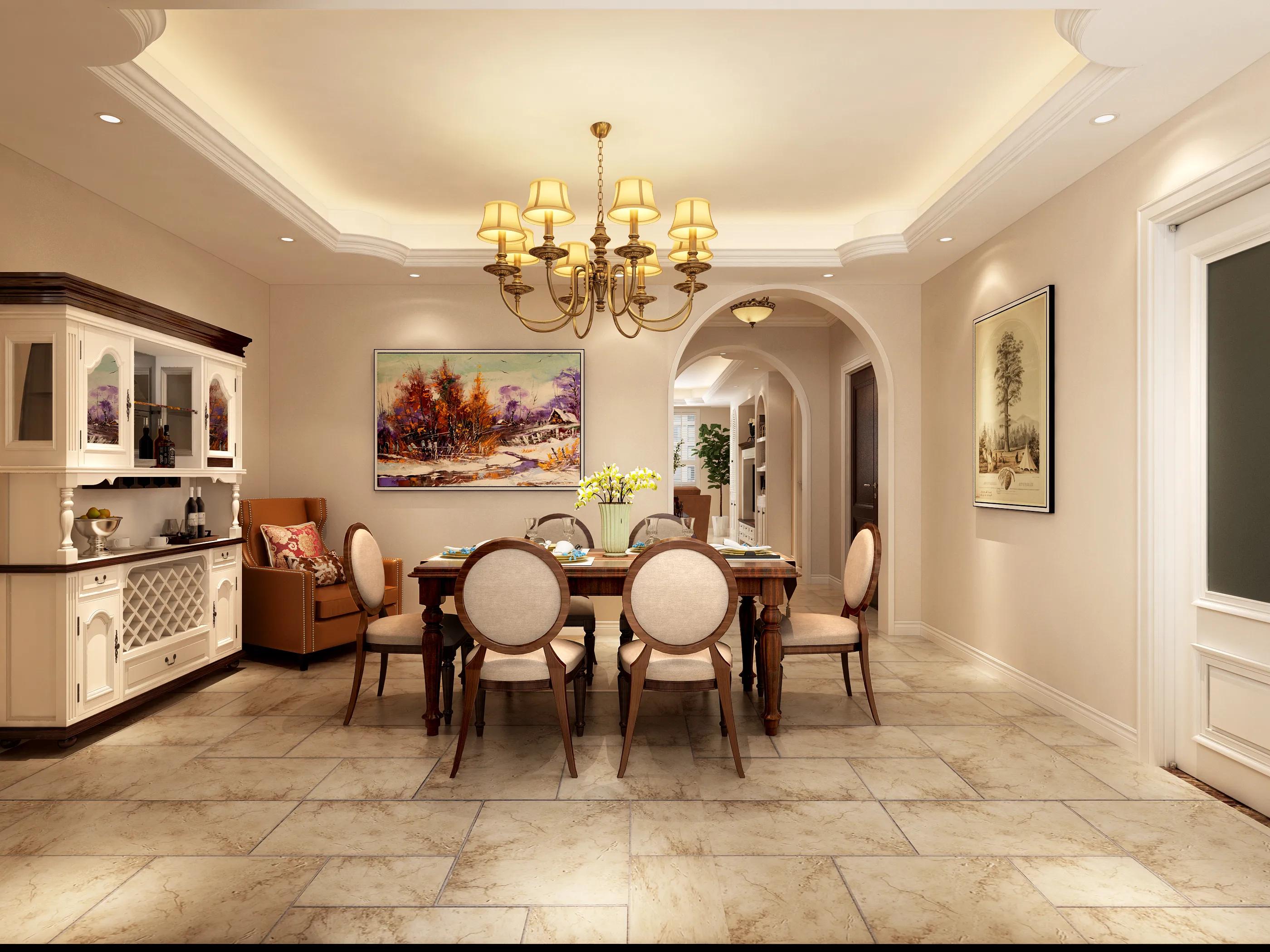 世华龙樾320平米,美式复古190