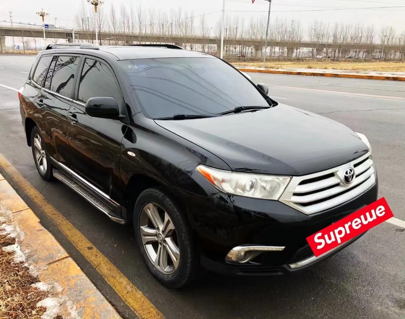 公司全年批发一手抵押车,12年丰田汉兰达2.7七座二手车价格