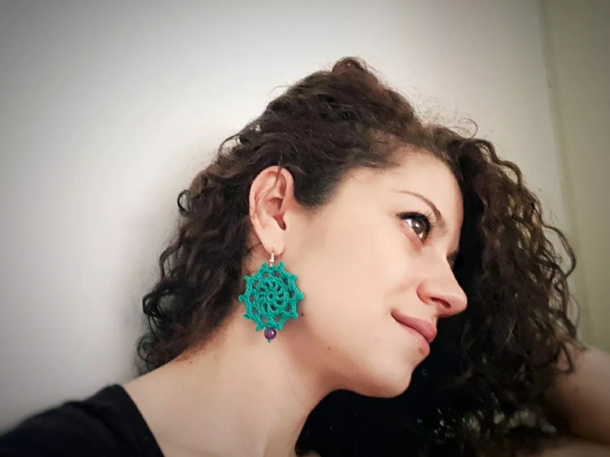 钩针手链手环图解,钩针编织小饰品图解